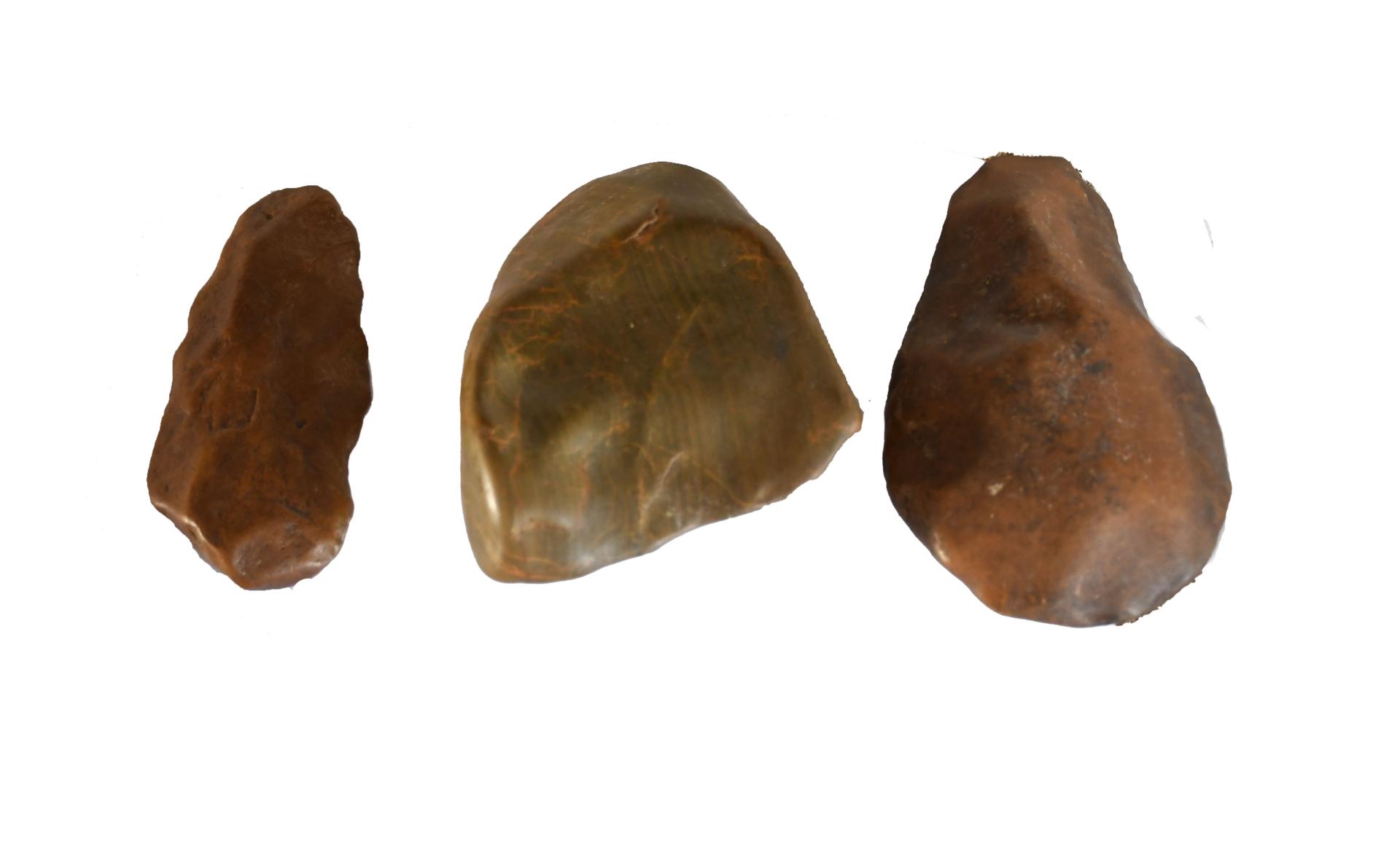 Galets aménagés en quartz